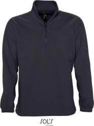 SOL´S NESS / Hanorac bărbătesc din fleece cu fermoar 1/2 - gri cărbune L (25560023803)