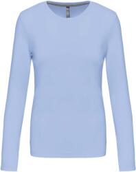 Kariban Vintage K383 / Tricou cu mânecă lungă pentru femei - albastru deschis M (20K38341002)