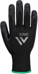 Portwest A793 F10 CRINKLE / Mănuși rezistente la tăiere cu înveliș din latex, nivel F - negru L (A793K8RL)