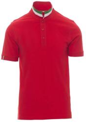 PAYPER NATION ITALY 000081-0021 / Cămașă bărbătească cu guler în culorile drapelului italian - roșu 5XL (0000810021030125XL)