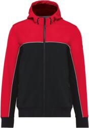 Wk Designed To Work CONCEPUT PENTRU LUCRARE WK 450 / Jachetă softshell de lucru unisex cu 3 straturi - negru/roșu S (20W45081401)