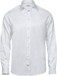TEE JAYS TJ4020 / Cămașă bărbătească cu mânecă lungă din twill - alb M (18402000102)