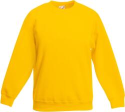 Fruit of the Loom CLASSIC KIDS SET-IN SWEAT / Hanorac pentru copii - floarea-soarelui/galben 164 (162041a39a8)