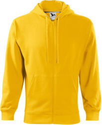 MALFINI, a. s MALFINI TRENDY ZIPPER 410 / Jachetă cangur pe toată lungimea cu glugă - galbenă L (4100415)