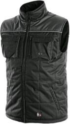 CANIS SAFETY a. s CANIS SEATTLE / Vestă de iarnă bărbătească, fleece - negru/gri M (131000281093)