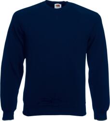 Fruit of the Loom CLASSIC RAGLAN SWEAT / Hanorac bărbătesc cu mâneci raglan - bleumarin L (16221600303)