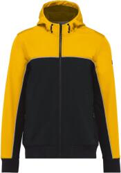 Wk Designed To Work CONCEPUT PENTRU LUCRARE WK 450 / Jachetă softshell de lucru unisex cu 3 straturi - negru/galben XS (20W45019700)