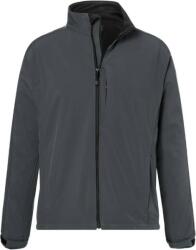 Daiber JN 135 / Jachetă softshell bărbătească cu 3 straturi - carbon XXXL (02013502513)