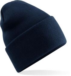 Beechfield B 40R ORIGINAL / Căciulă tricotată cu bor lung - bleumarin francez Universal (53040R29099)