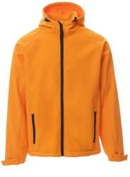 PAYPER GALE 001044-0355 / Jachetă softshell bărbătească cu glugă - portocaliu S (001044035502000S)