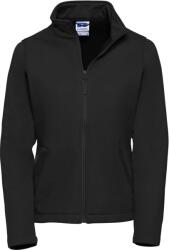 Russell Athletic 040F / Jachetă softshell elegantă cu 2 straturi pentru femei - neagră XXL (10040F00205)