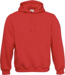 B&C be inspired B&C HOODED / Hanorac bărbătesc cu buzunar tip cangur - roșu XS (01062000400)
