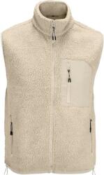 SOL´S FURY / Vestă unisex din fleece cu blană și buzunar la piept - bej/bej L (254041zzw03)