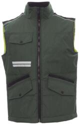 PAYPER MIG 2.0 001011-0051 / Vestă izolatoare pe toată lungimea - verde/verde acid XXL (001011005107010XXL)