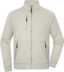 Daiber JN 1876 / Jachetă unisex din fleece - ciment XXXL (021876ake13)