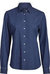 TEE JAYS 4005 / Cămașă din denim cu mânecă lungă pentru femei - albastru denim XXL (184005m1005)