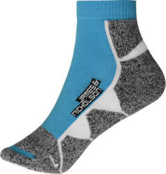 Daiber JN 214 / Șosete sport pentru adidași - albastru strălucitor/alb 39-41 (020214w14b3)