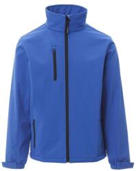 PAYPER DUBLIN 001248-0355 / Jachetă softshell lungă pentru bărbați - albastru regal XXXL (0012480355090003XL)