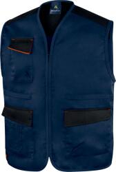 Delta Plus DELTA MACH1 M1GI2 / Vestă de lucru bărbătească - bleumarin/portocaliu XS (M1GI2BMTPT)