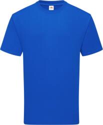 Fruit of the Loom PURE COTTON T / Tricou unisex din bumbac organic gros - albastru regal M (16136245002)