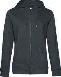 B&C be inspired B&C QUEEN ZIPPED HOOD / Hanorac cu fermoar pentru femei - antracit S (01W03Qa9701)