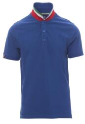 PAYPER NATION ITALY 000081-0021 / Cămașă bărbătească cu guler în culorile drapelului italian - albastru regal 4XL (0000810021090084XL)