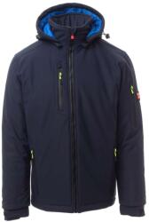 PAYPER CREEK PAD S00330-0489 / Jachetă softshell izolată cu glugă detașabilă - bleumarin/albastru regal 5XL (S003300489080175XL)