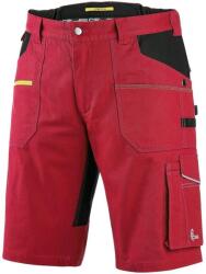 CANIS SAFETY a. s CXS STRETCH / Pantaloni scurți elastici pentru bărbați - roșu/negru 64 (106002726064)