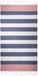 The One Towelling 1046 MARINE / Prosop Haman - bleumarin/roșu 100x180cm (48104685899) Prosop