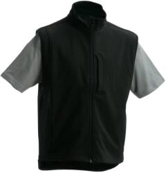 Daiber JN 136 / Vestă softshell bărbătească cu 3 straturi - neagră S (02013600201)