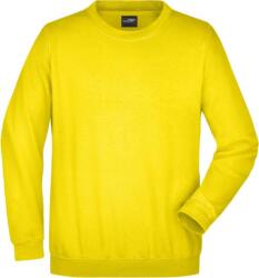 Daiber JN 40 / Hanorac bărbătesc din bumbac gros - galben soare 4XL (020040k8114)