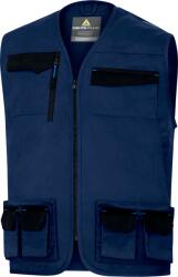 Delta Plus DELTA MACH2 M2GI3 / Vestă de lucru bărbătească - bleumarin/albastru regal M (M2GI3BMTM)