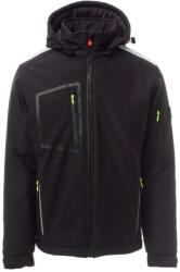 PAYPER STREAM PAD S00331-0489 / Geacă de iarnă softshell pentru bărbați - negru/negru XL (S00331048914018XL)