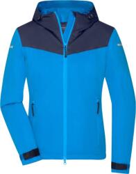 Daiber JN 1179 / Jachetă softshell pentru femei, pentru exterior - albastru strălucitor/bleumarin/albastru strălucitor XXL (021179zb205)
