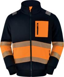 Delta Plus DELTA HI-VIS SHERPAHV / Jachetă reflectorizantă din fleece pentru bărbați - HV portocaliu/negru XXXL (SHEHVOR3X)