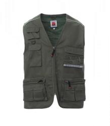 PAYPER POCKET 000187-0054 / Vestă de vară - verde militar XL (000187005407035XL)
