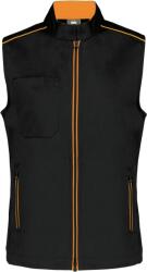 Wk Designed To Work WK CONCEPUTĂ PENTRU LUCRU WK 6149 / Vestă de damă din material rezistent - negru/portocaliu XS (20614981300)