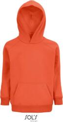 SOL'S STELLAR / Hanorac raglan organic pentru copii - portocaliu ars 106-116 (25357622385)