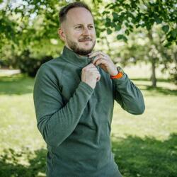 BENNON Group a. s Hanorac BENNON POLAROS VERDE / Hanorac din fleece cu guler înalt - verde L (0925170050-L)