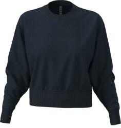 Next level apparel N 9087 / Hanorac supradimensionat pentru femei din bumbac gros - bleumarin închis XXL (089087adg05)