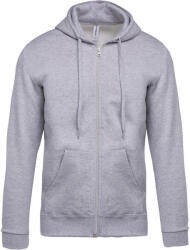 Kariban Vintage K479 / Hanorac cu fermoar - ash heather L (20K479v8903)