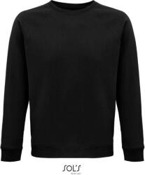 SOL'S SOL'S SPACE / Hanorac unisex organic raglan - negru XXXL (25356700213)