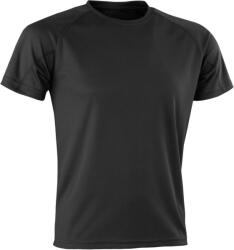 Spiro S 287X AIRCOOL / Tricou sport unisex - negru S (29287X00201)