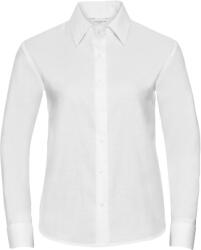 Russell Athletic 932F / Tricou cu mânecă lungă pentru femei - alb M (11932F00102)