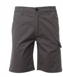 PAYPER SERVICE S00328-P055 / Pantaloni scurți bermuda din material elastic ripstop - fumuriu 5XL (S00328P055130075XL)