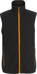 Regatta Professional Vestă REGATTA PROFESSIONAL NAVIGATE TRF 695 / din fleece pentru bărbați - negru/portocaliu intens XXXL (36F695ad413)