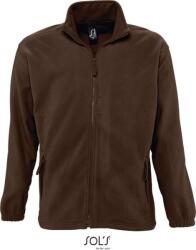 SOL´S NORTH / Jachetă fleece bărbătească - ciocolată neagră XS (25550026000)