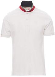 PAYPER NATION ITALY 000081-0021 / Cămașă bărbătească cu guler în culorile drapelului italian - alb 5XL (0000810021000085XL)