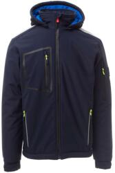 PAYPER STREAM PAD S00331-0489 / Geacă de iarnă softshell pentru bărbați - bleumarin/albastru regal 5XL (S003310489080175XL)