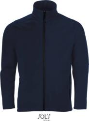SOL´S RACE / Jachetă softshell bărbătească cu 2 straturi - bleumarin francez 4XL (25119529014)